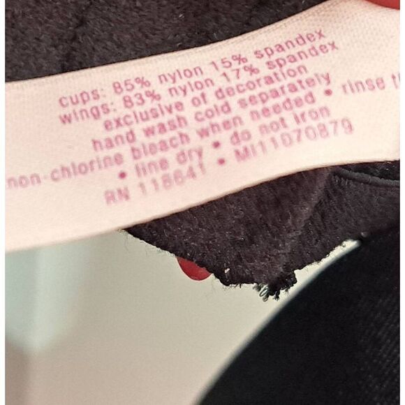 Cacique Women's Plus Size Smooth Lightly Lined Balconette Bra Black size 42D - Picture 5 of 6